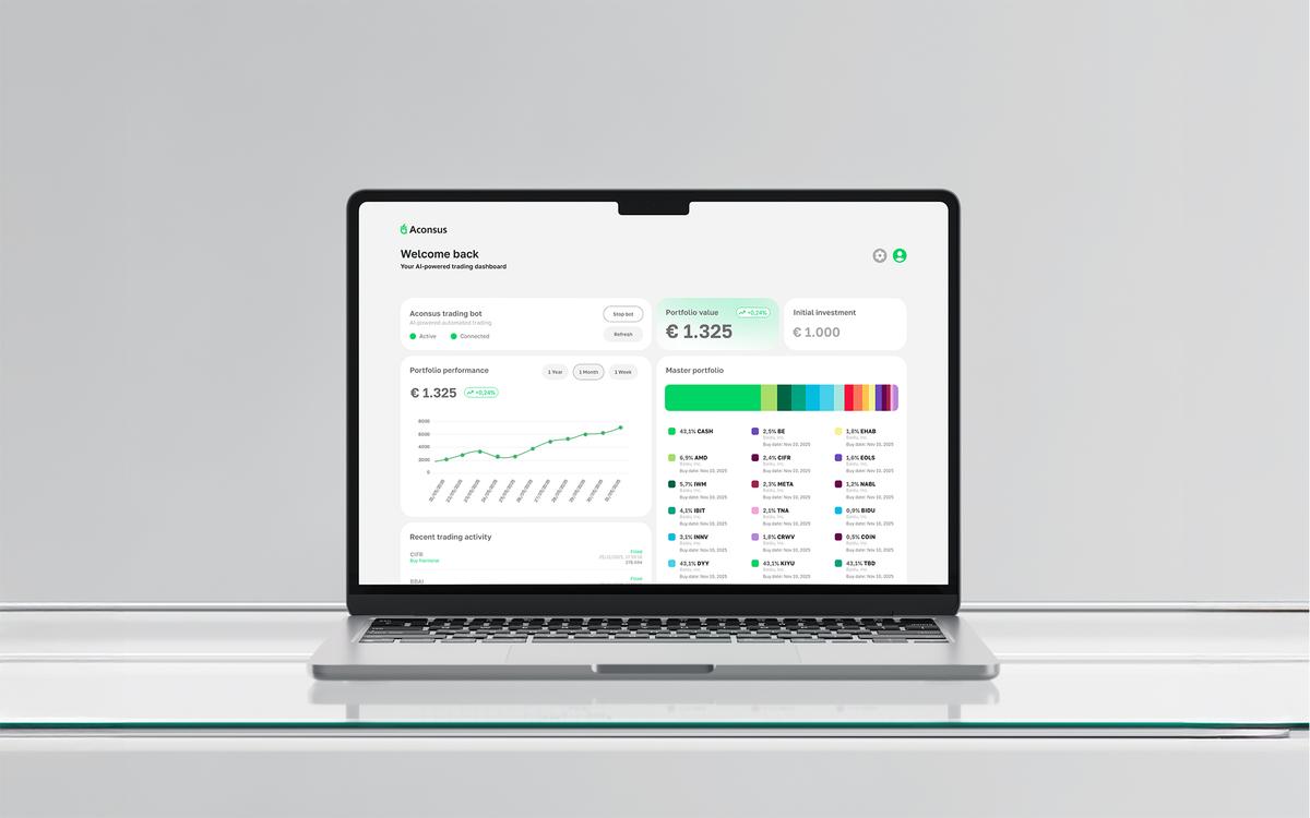 Aconsus works automatically for you